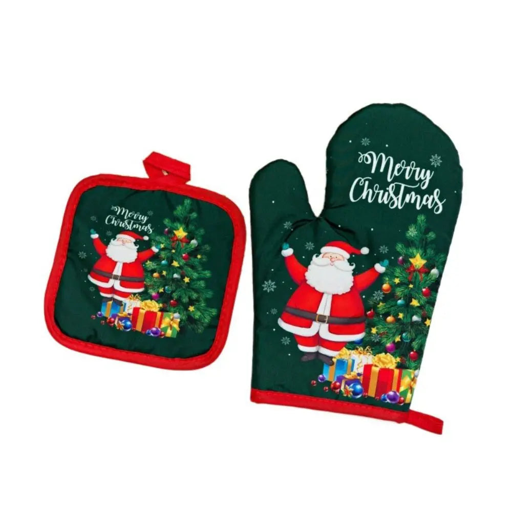 Microwave Mitts & Potholder Set