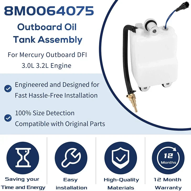 Oil Tank Assembly for Mercury Optimax