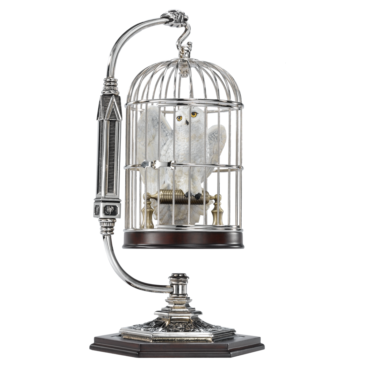 Miniature Hedwig and Cage