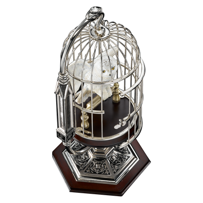 Miniature Hedwig and Cage