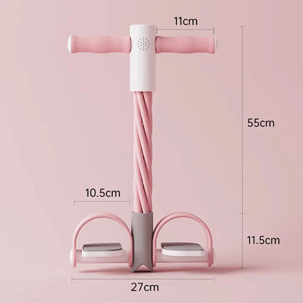 6-Tube Elastic Yoga Pedal Puller