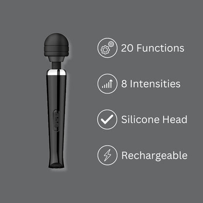 Loving Joy Rechargeable Magic Wand – USB Rechargeable Vibrator