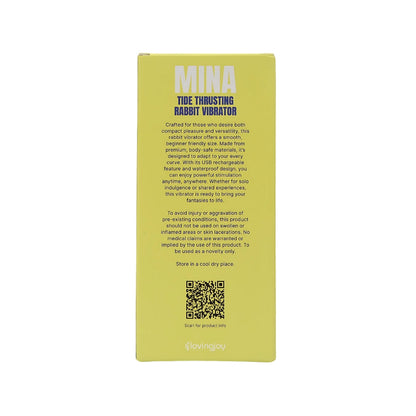 Mina Tide – Waterproof 4.5 Inch Thrusting Rabbit Vibrator