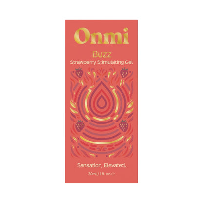 Onmi Buzz Strawberry Liquid Vibrator – Warming 30ml Gel Vibrator
