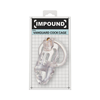 Impound Vanguard – 4.1 Inch Chastity Cage with Base Rings