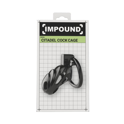 Impound Citadel – Chastity Cage with Multiple Base Rings