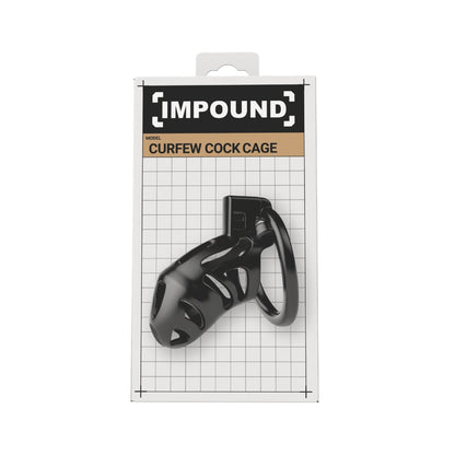 Impound Curfew – Chastity Cage with Multiple Base Rings 78mm Length