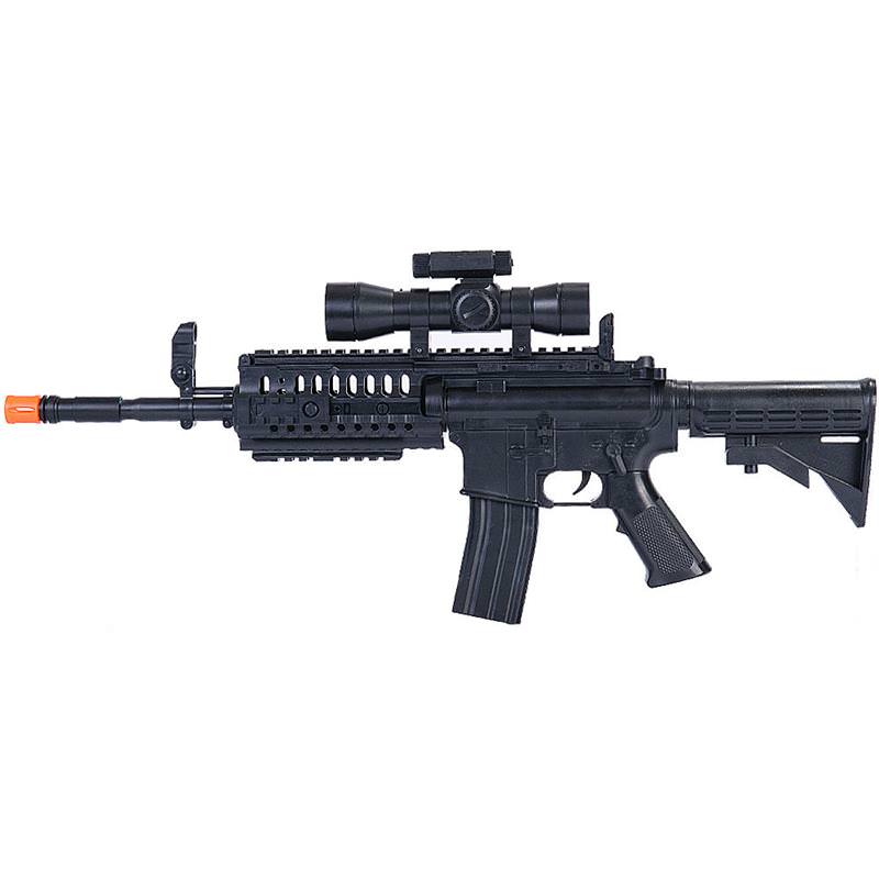 M4 A1 M16 Tactical Assault Spring Airsoft Rifle Sniper Gun 6mm BBs