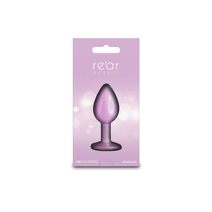 Rear Assets Iridescent Small – 7.1 cm Lightweight Butt Plug