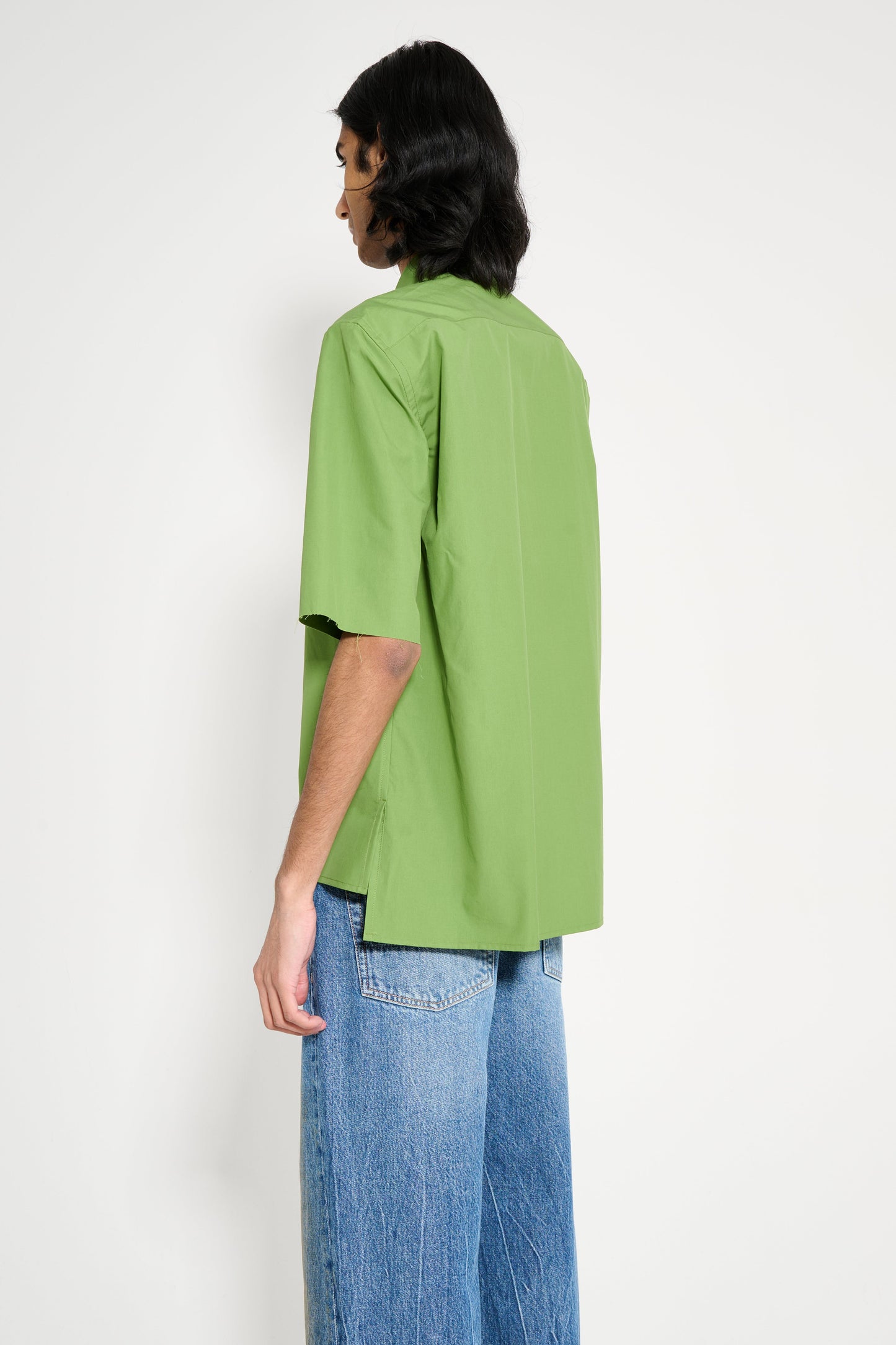 Namacheko Short Sleeve Guardia Shirt Grass Green