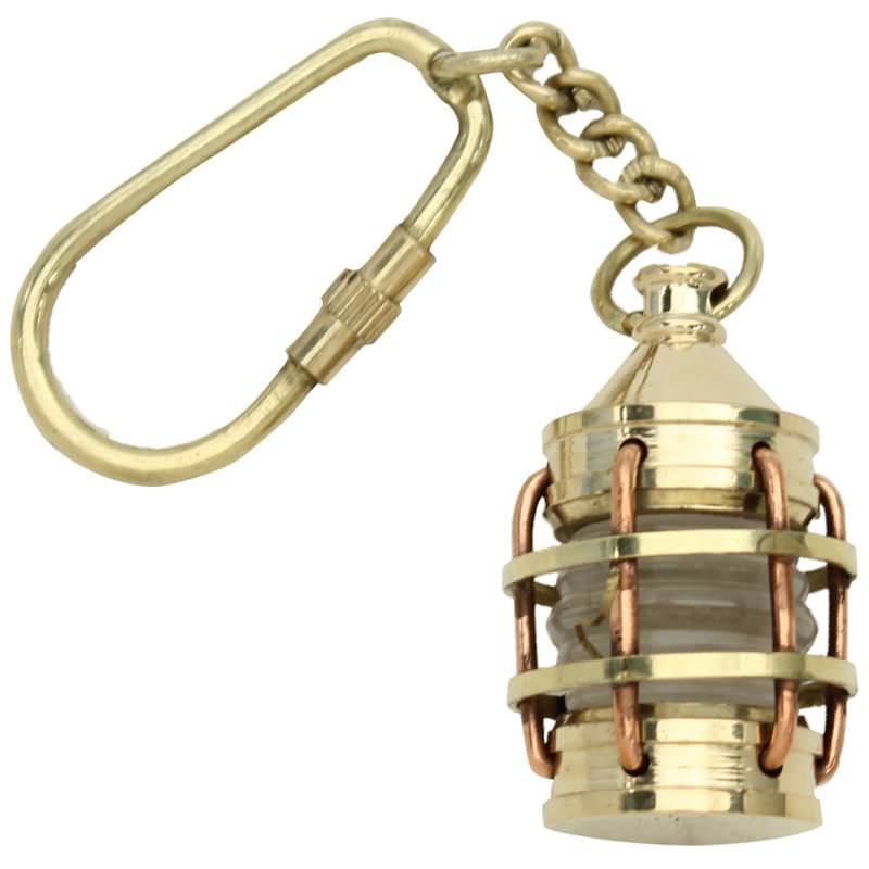 Nautical Boat Anchor Lantern Keychain Key Ring - TOPHATTER'S ARMORY DEALS