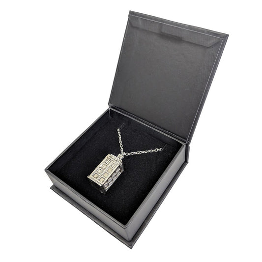 Tardis Necklace