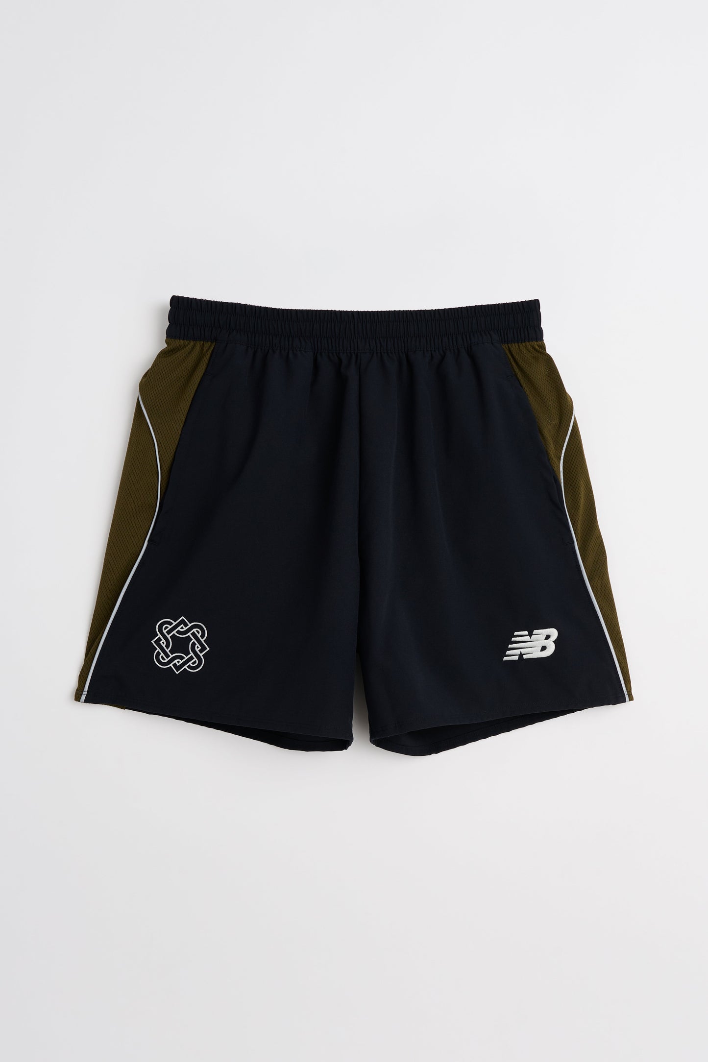 New Balance x Lack Of Guidance Shorts Black / Military Green