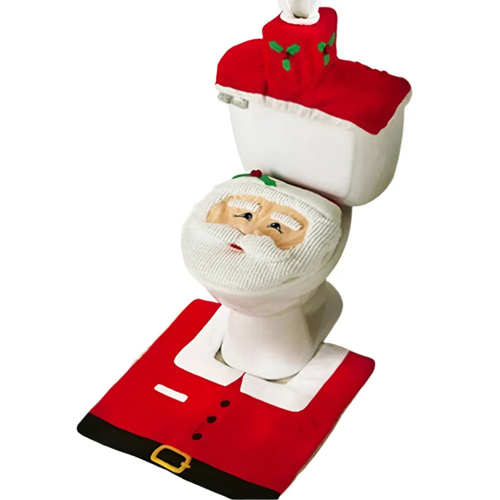 Cute Christmas Toilet Seat Covers