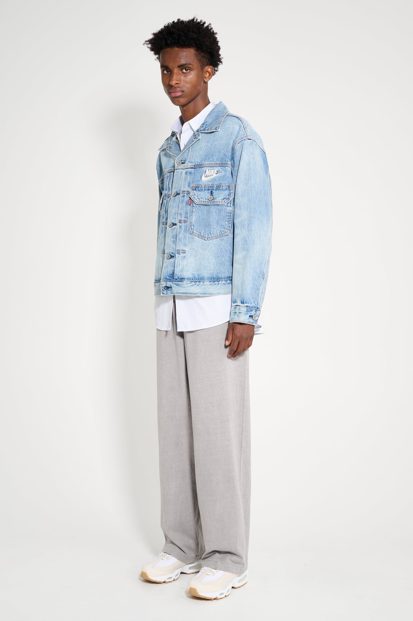 Levi's x Nike Trucker Denim Jacket Blue