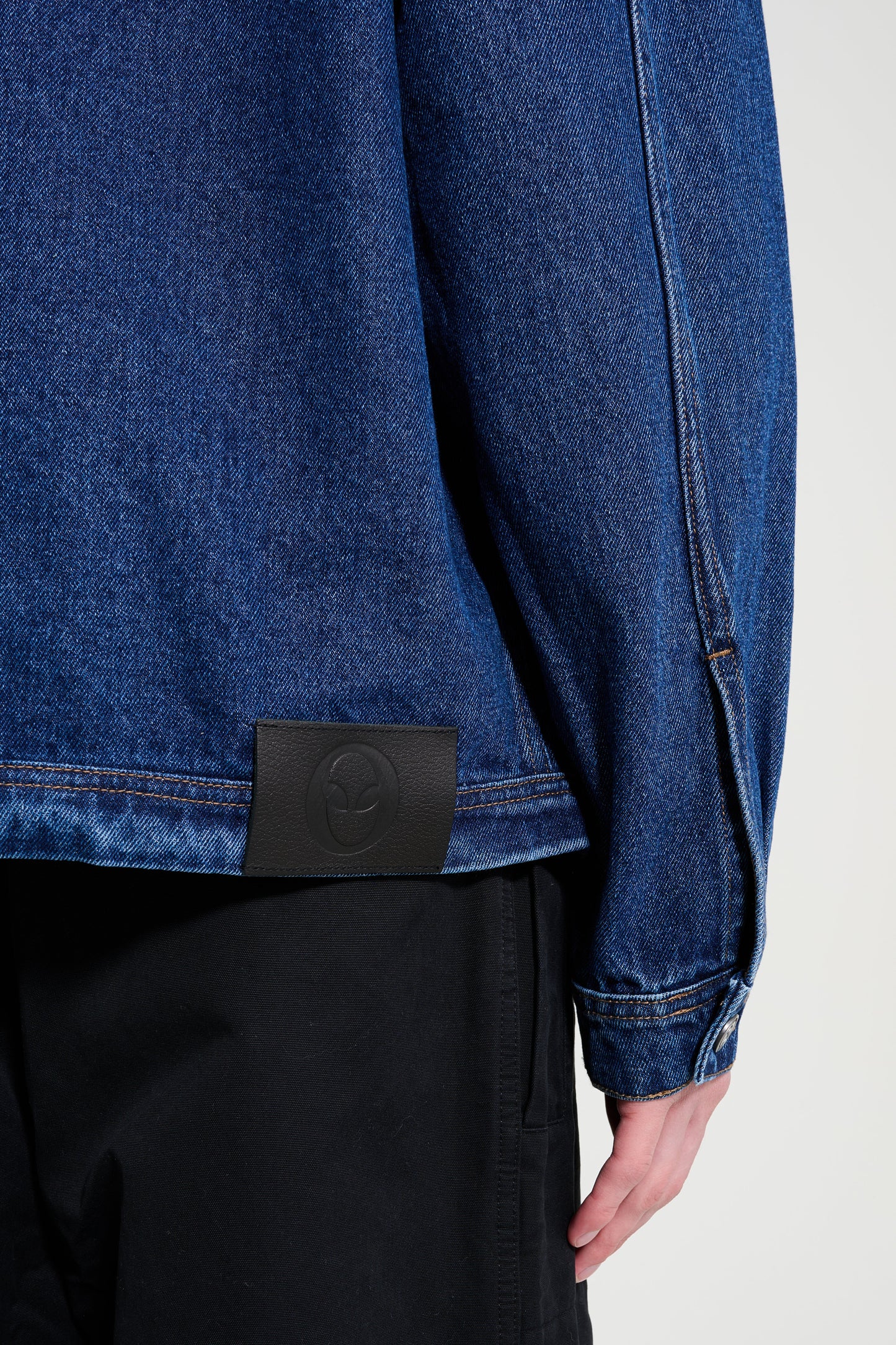 No Problemo Nayoko Heavyweight Denim Jacket Blue