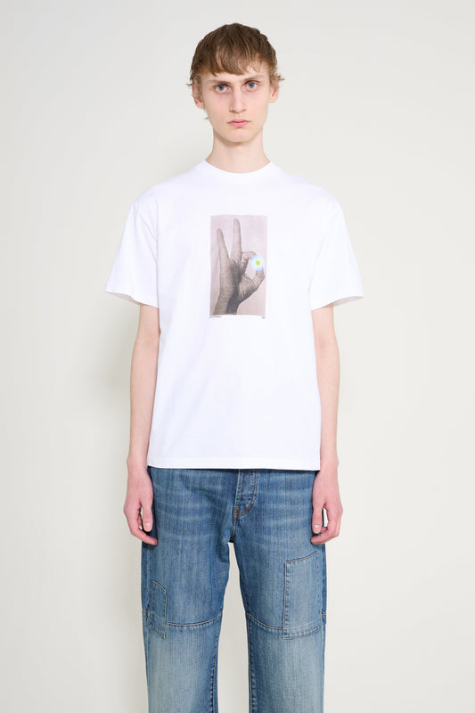 No Problemo Pill Short Sleeve Tee White