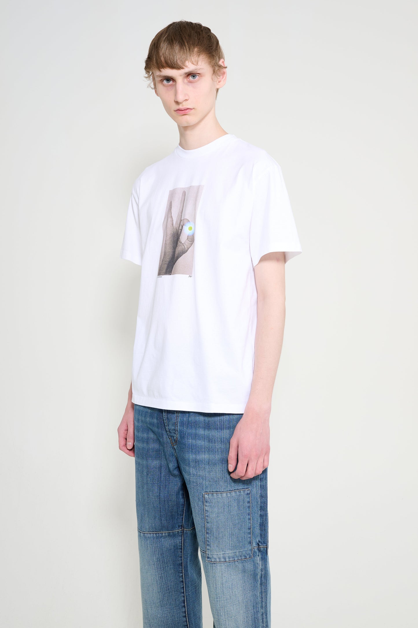 No Problemo Pill Short Sleeve Tee White