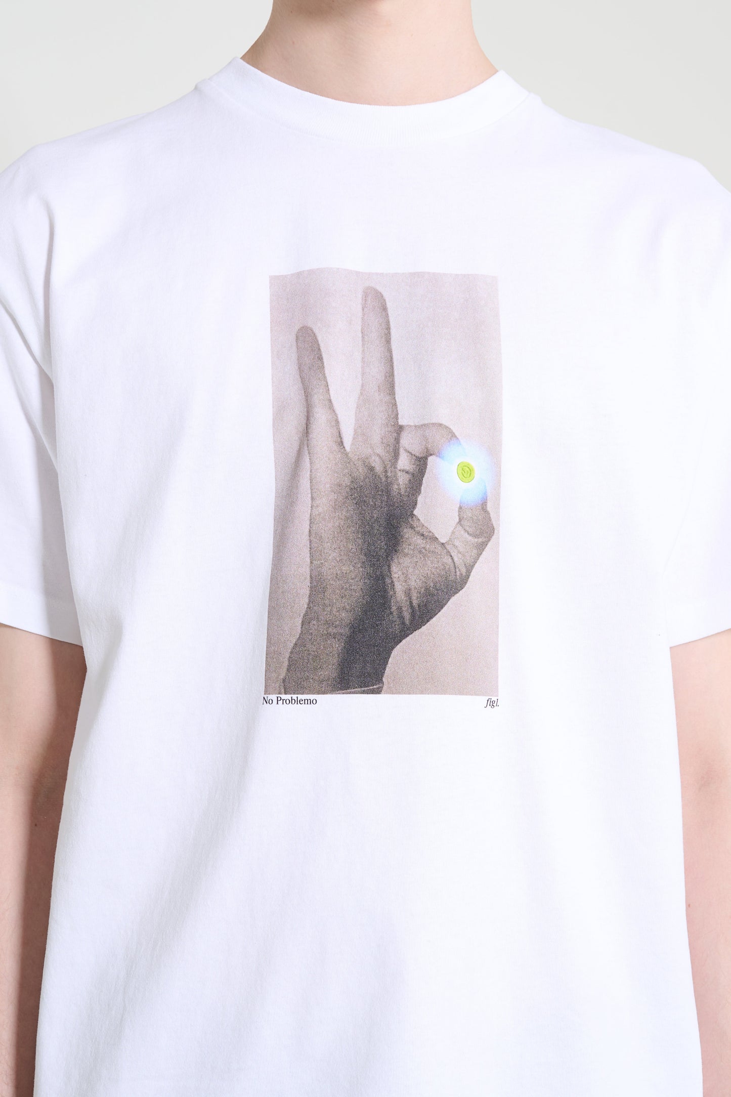 No Problemo Pill Short Sleeve Tee White
