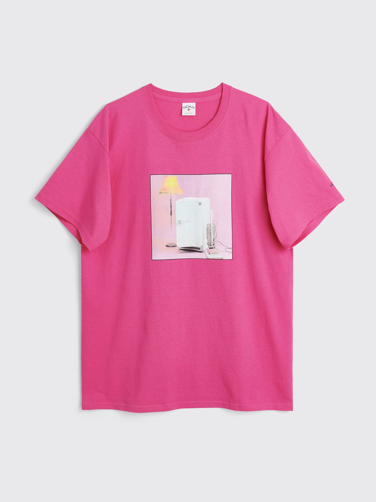 Noah x The Cure Logo Tee Pink