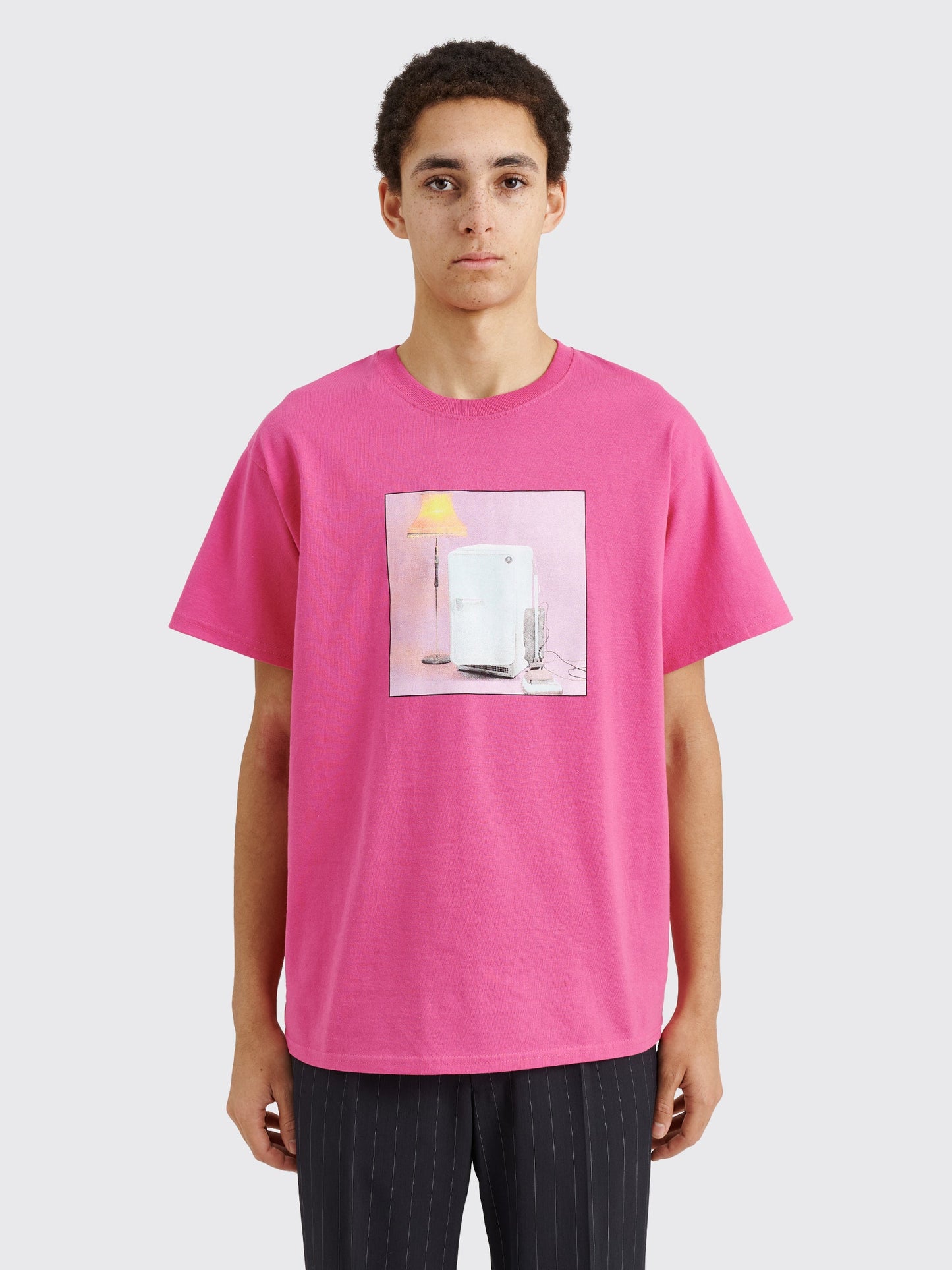 Noah x The Cure Logo Tee Pink