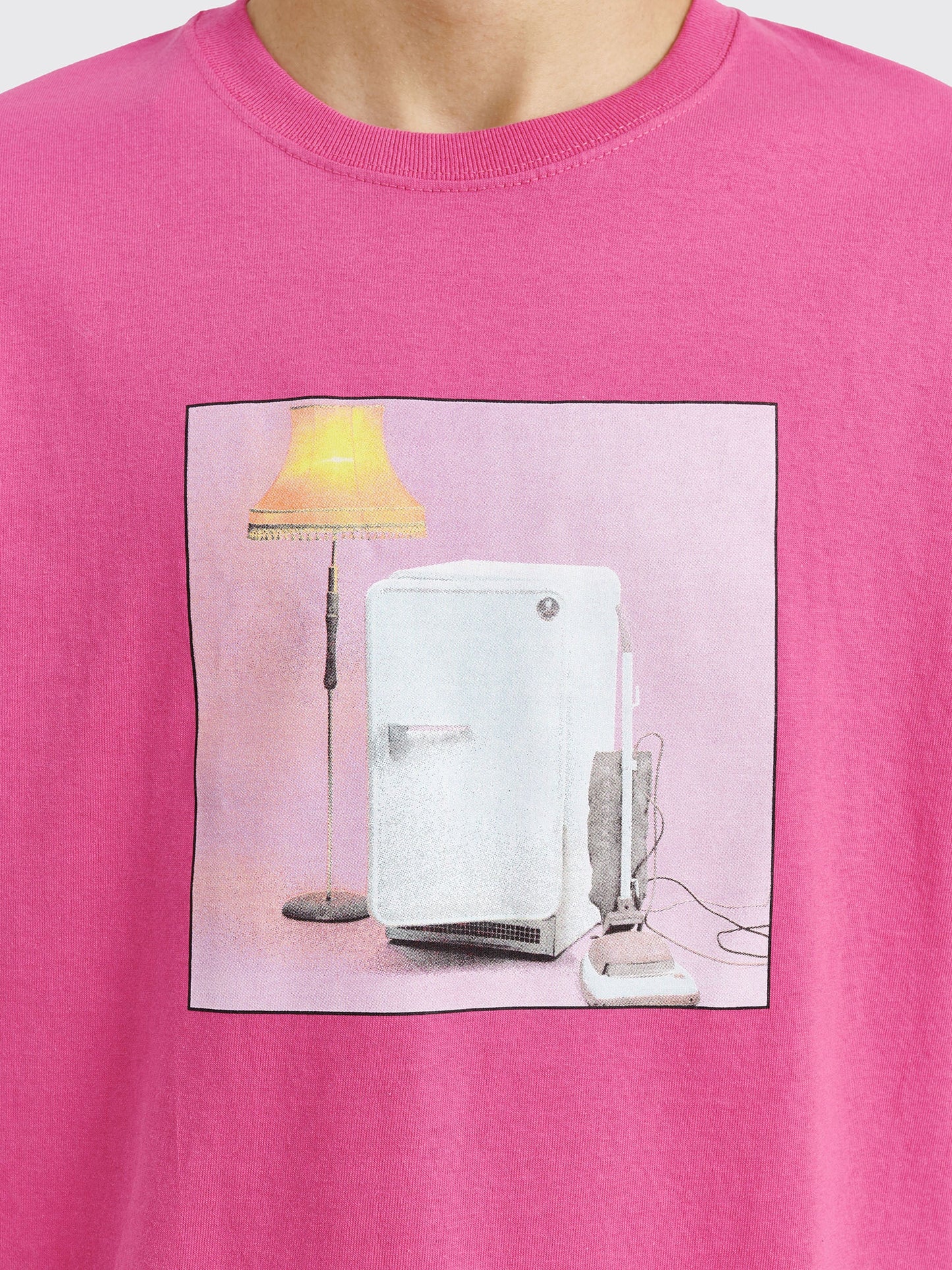 Noah x The Cure Logo Tee Pink