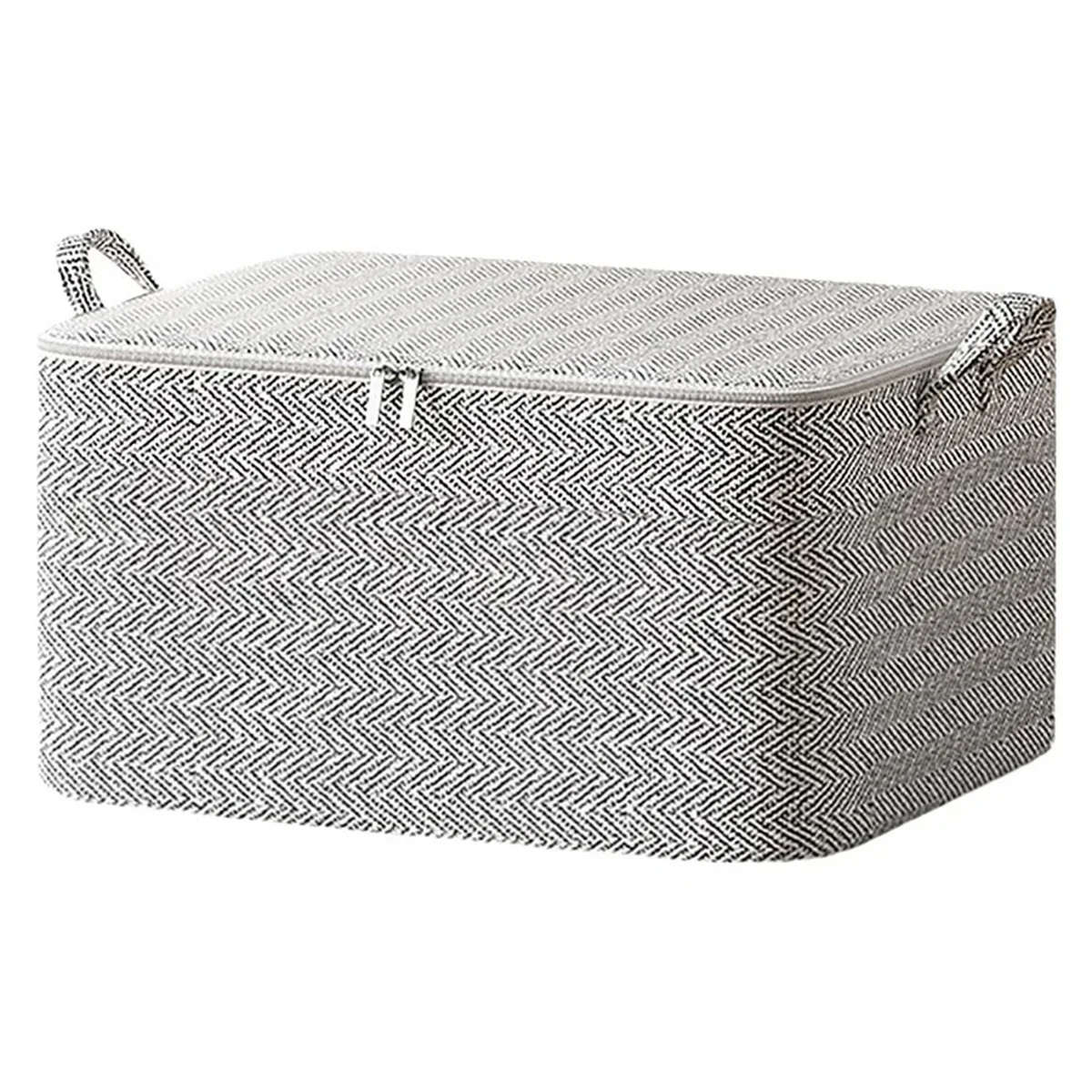 Large-Capacity Clothing Storage Bag with Zippers