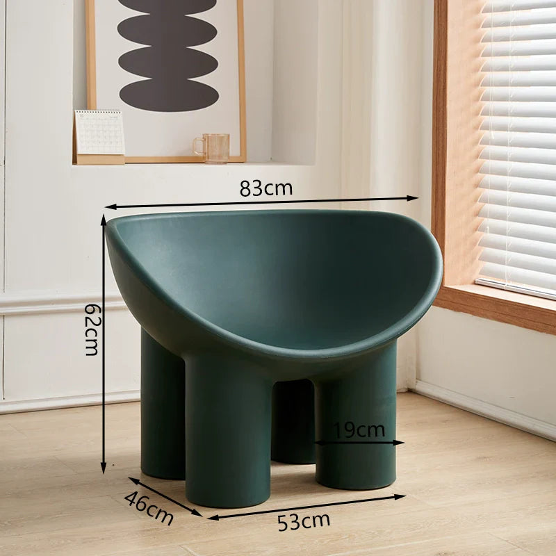 Nordic Roly Poly Lounge Chair