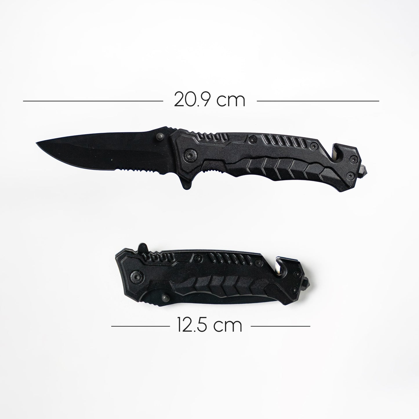 Fire and Steel - Obsidian Edge Folding Knife