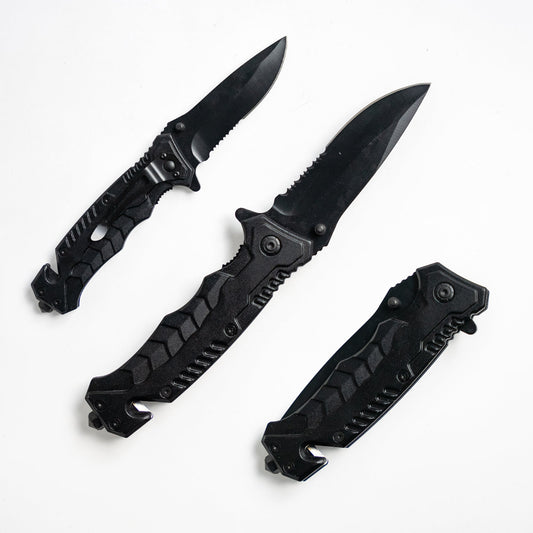 Fire and Steel - Obsidian Edge Folding Knife