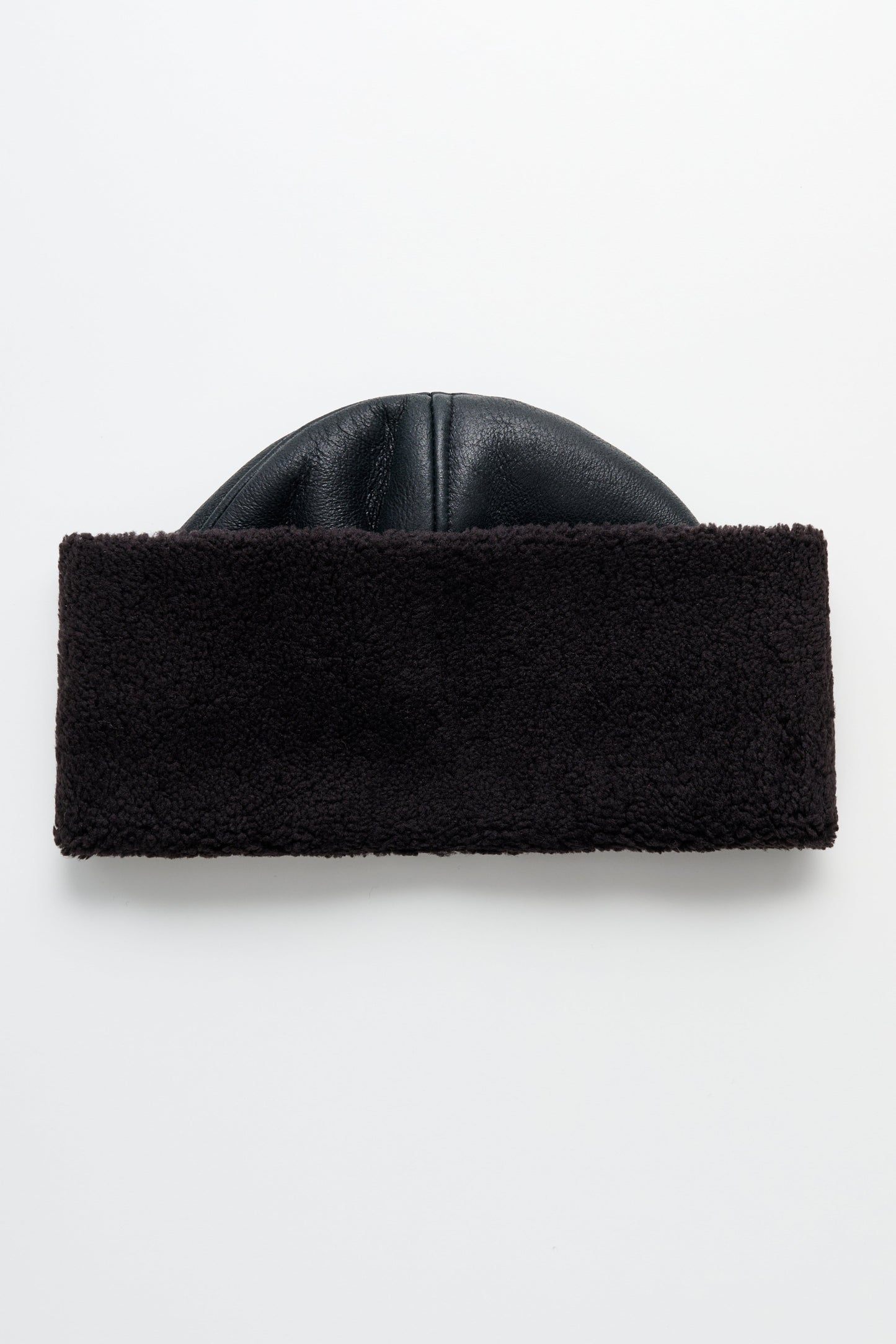 Our Legacy Blizzard Hat Dark Brown Aviator Shearling