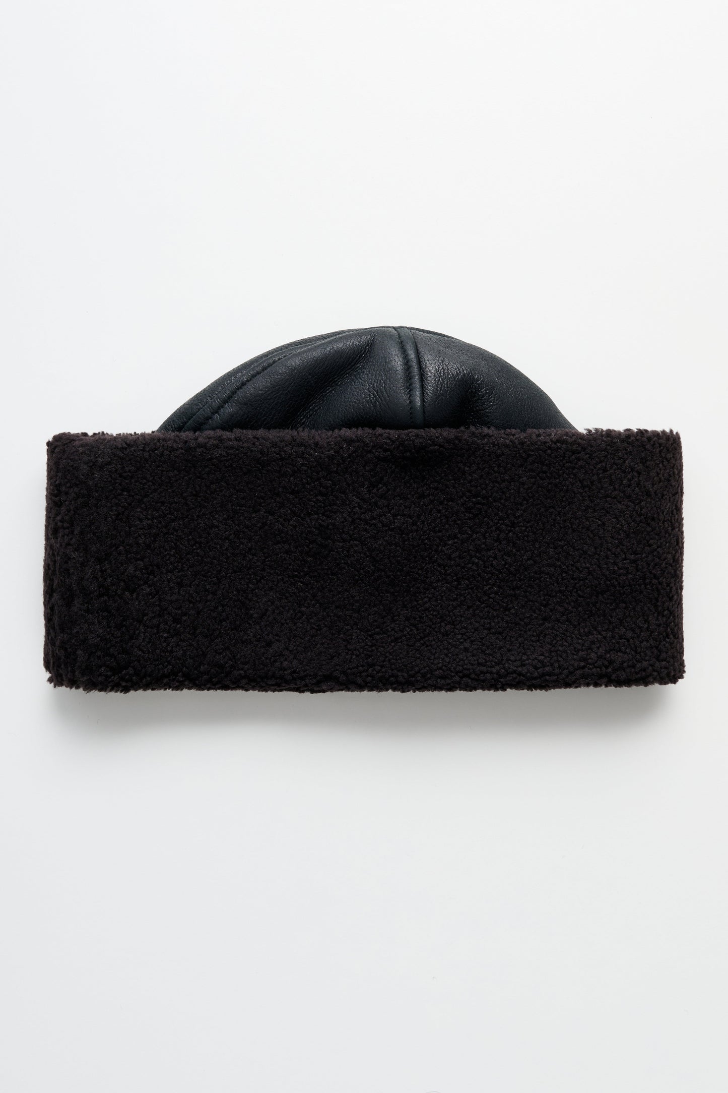 Our Legacy Blizzard Hat Dark Brown Aviator Shearling