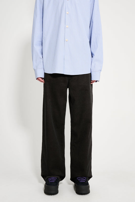 Our Legacy Vast Cut Jeans Dark Brown Twill Cord