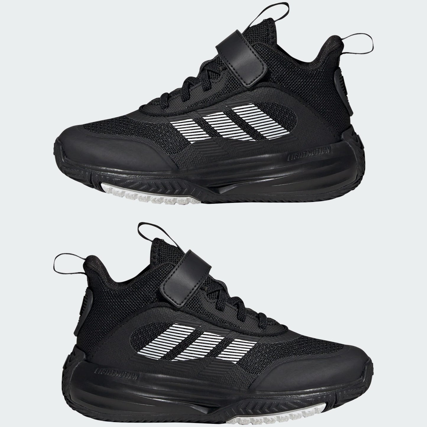 [IF4593] Youth adidas Ownthegame 3.0 ‘Core Black Cloud White (GS)'