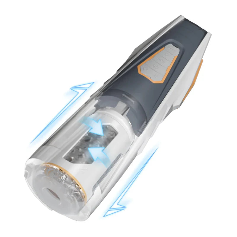 Luxury -3 Thrusting 4 Rotating Male Masturbator with Voice Mode - Male Masturbator product image for intimate wellness and pe