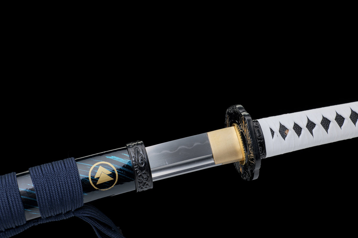 Ghost Of Tsushima - Storm of Clan Sakai Hand Forged Clay Tempered Daisho Set (Katana, Wakizashi and Tanto)
