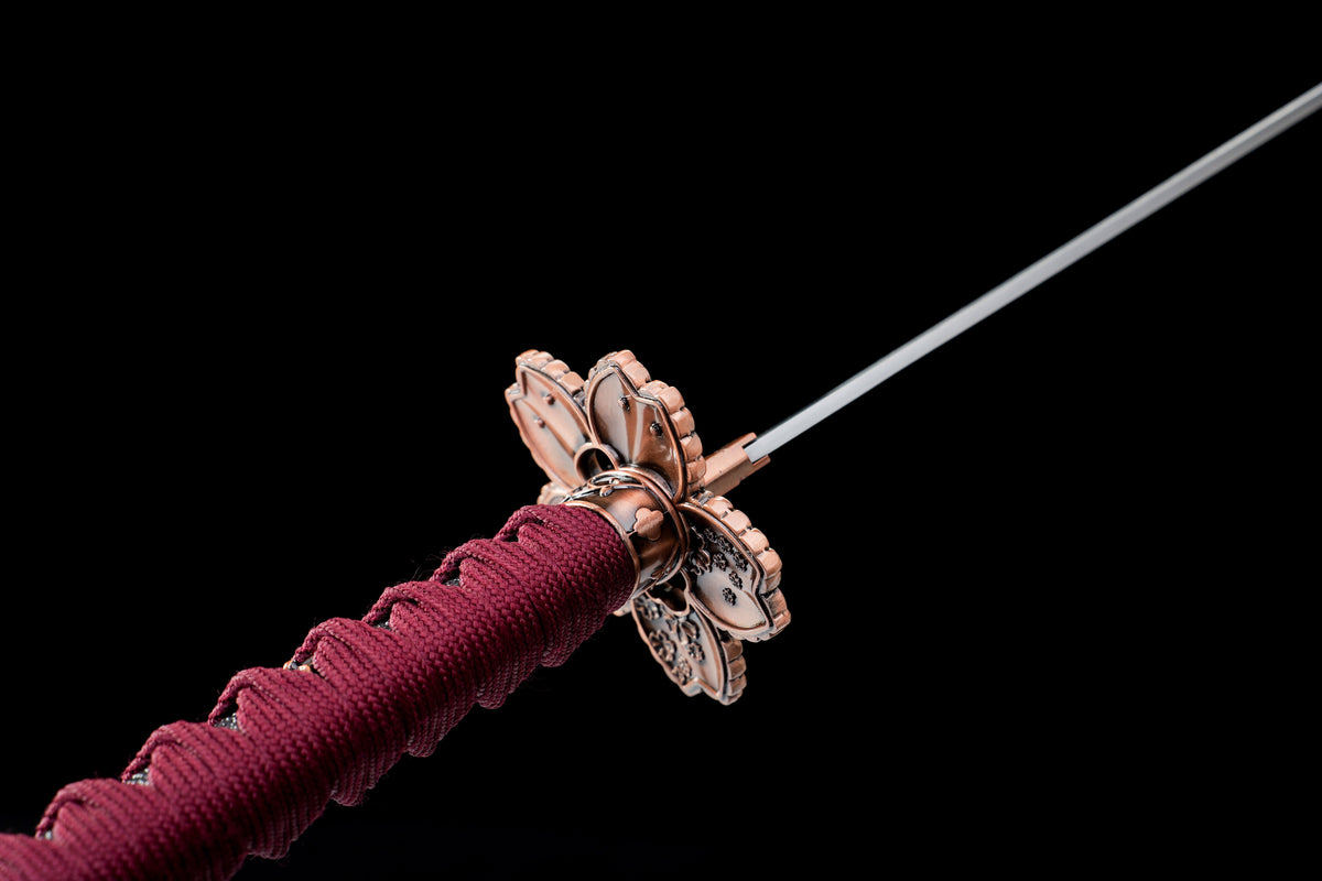 Ghost of Yotei - Sakura In Moonlight Display (Straight Blade) Katana