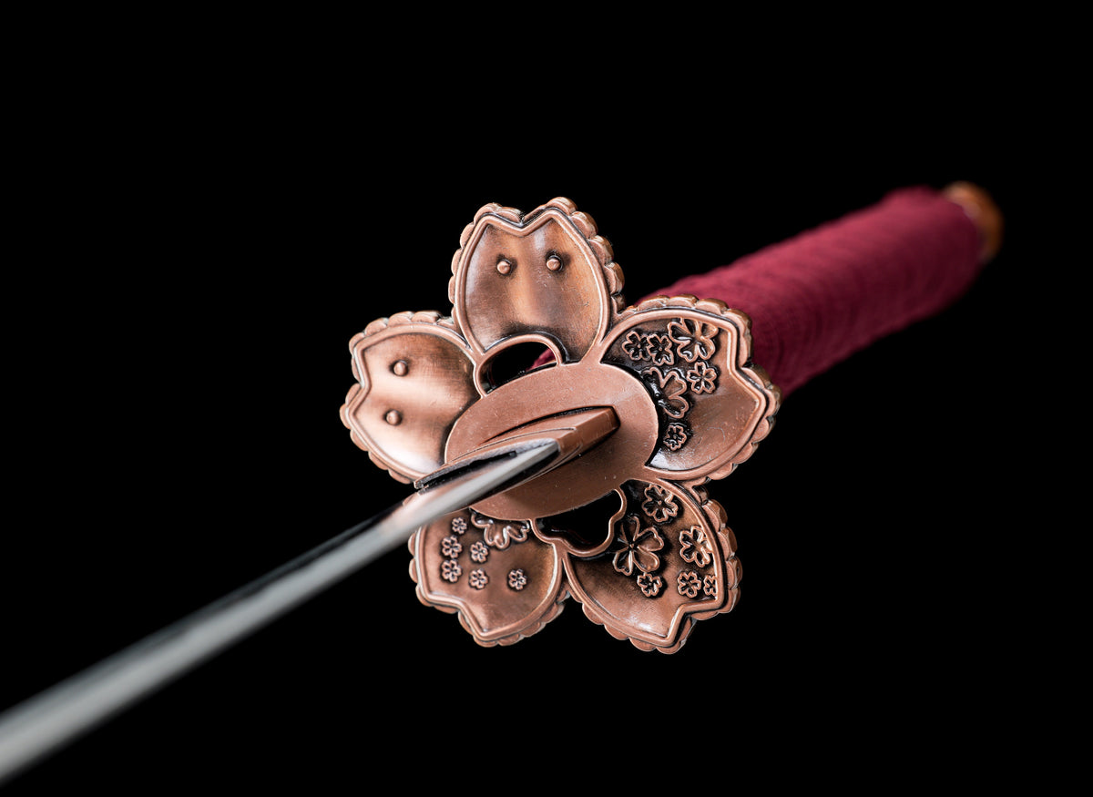 Ghost of Yotei - Sakura In Moonlight Display (Straight Blade) Katana
