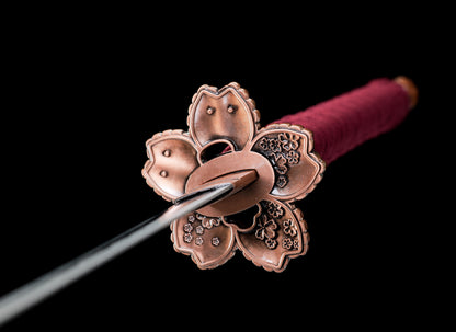Ghost of Yotei - Sakura In Moonlight Display (Straight Blade) Katana