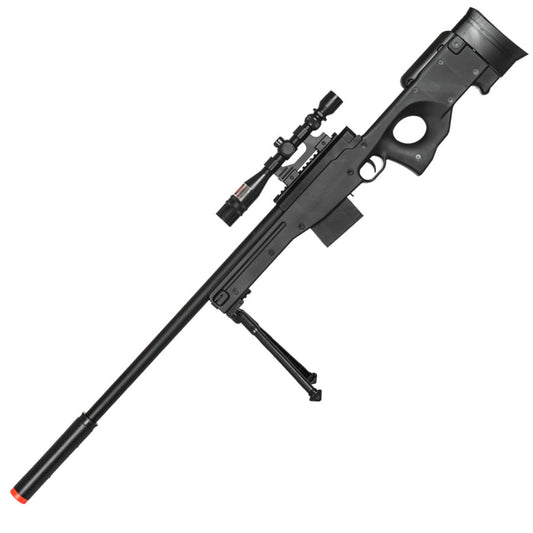 Airsoft Sniper Rifle L96 Gun MK13 MOD L96A1 Scope Bipod Bolt Action