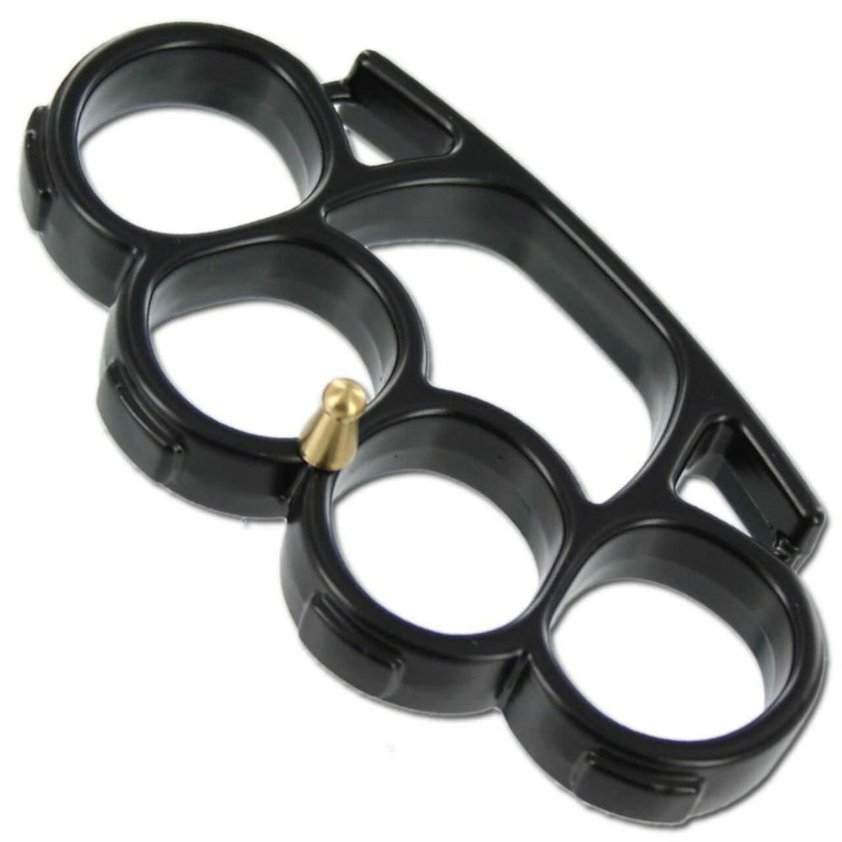 Iron Fist Knuckleduster Paperweight Buckle Black - TOPHATTER'S ARMORY DEALS