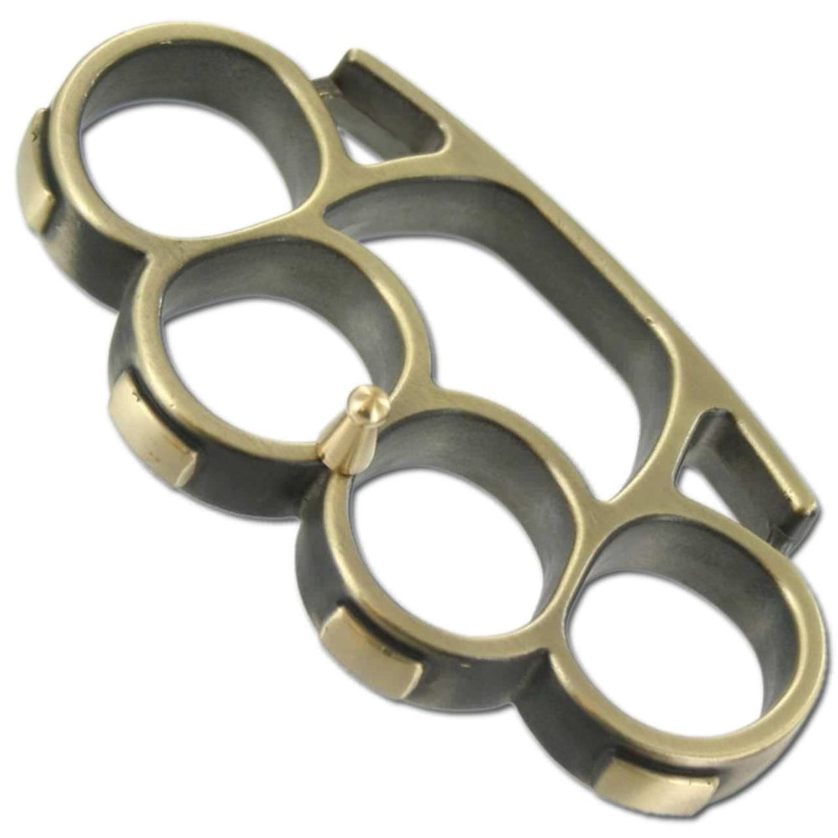 Iron Fist Knuckleduster Paperweight Buckle Champaign - TOPHATTER'S ARMORY DEALS