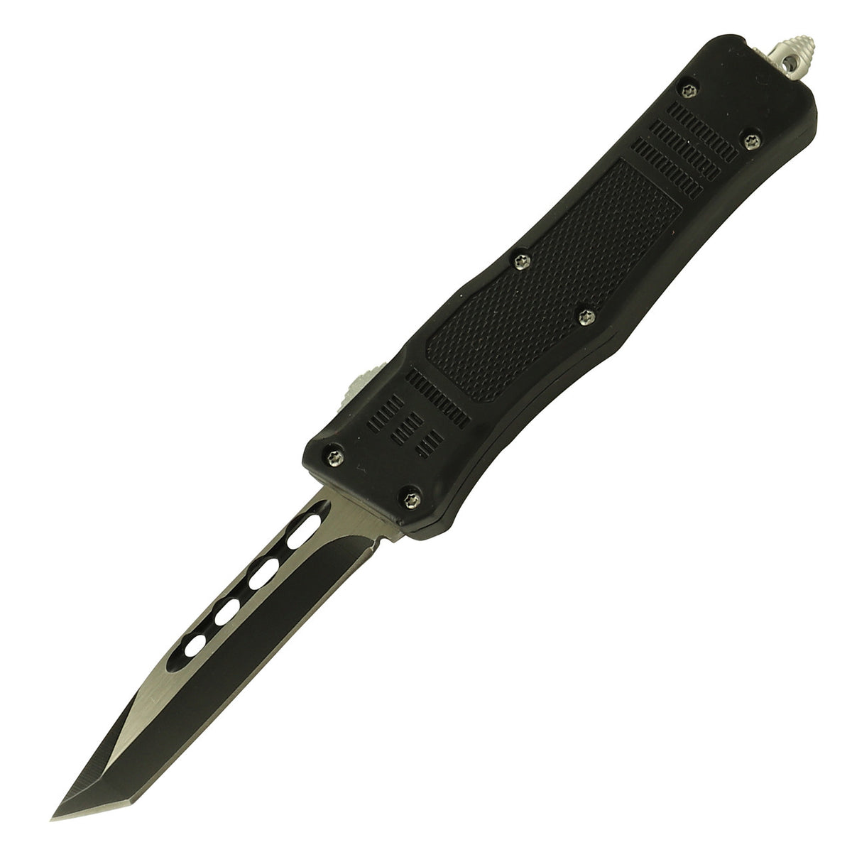 7" Night Life Automatic Out the Front Knife Tanto Blade - TOPHATTER'S ARMORY DEALS