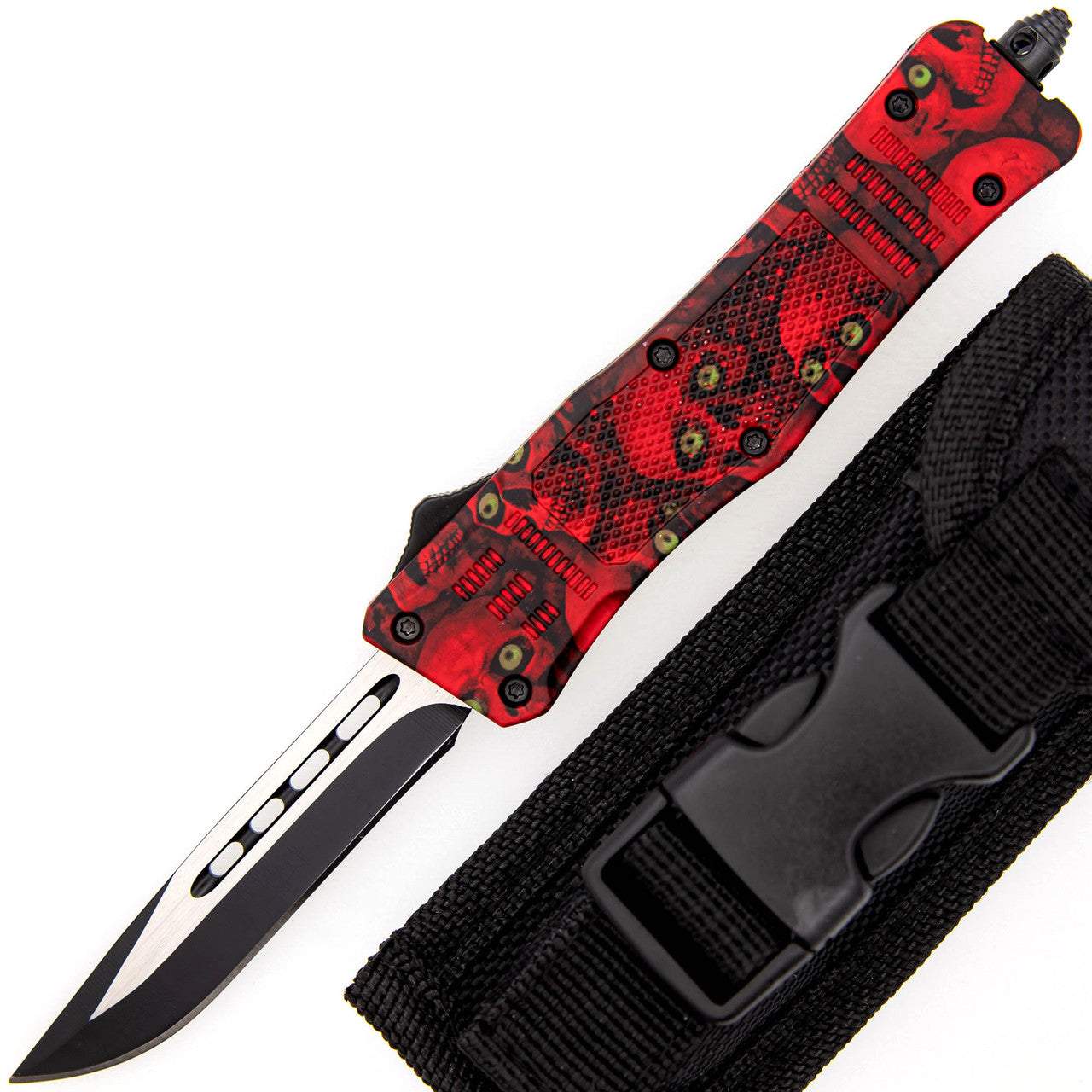 7.25" Despair Factor Automatic Dual Action Out The Front Knife