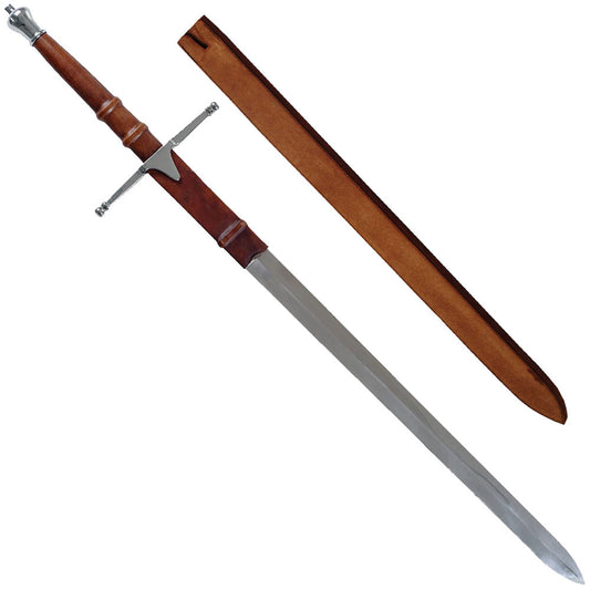 Silver William Wallace Braveheart Medieval Scottish Claymore Sword