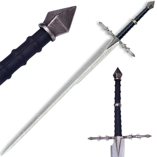 Fantasy Nazgul Replica Sword With Wall Plaque
