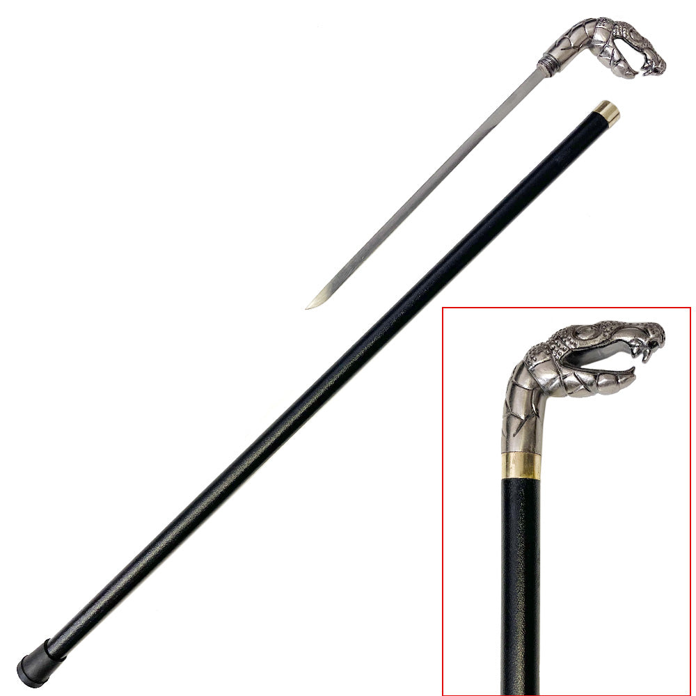 Serpent Walking Cane Sword
