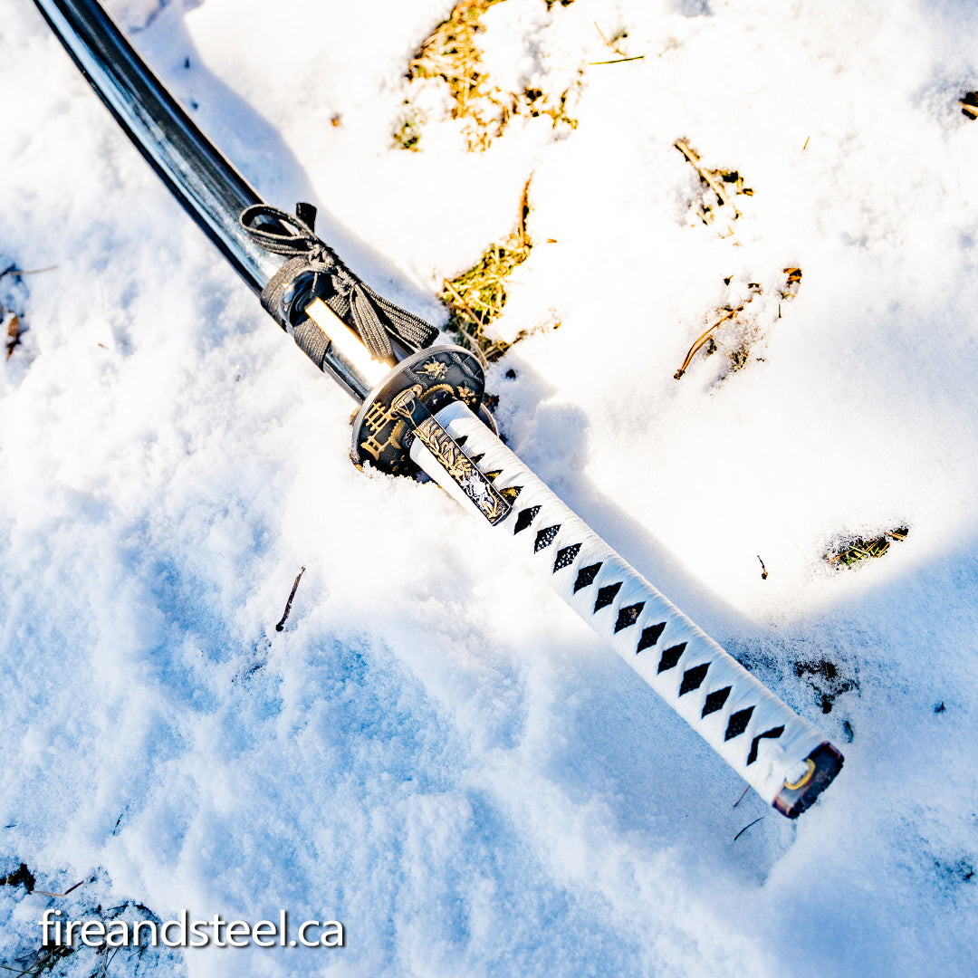 Fire and Steel - "Frostbite" Katana (Battle Ready)
