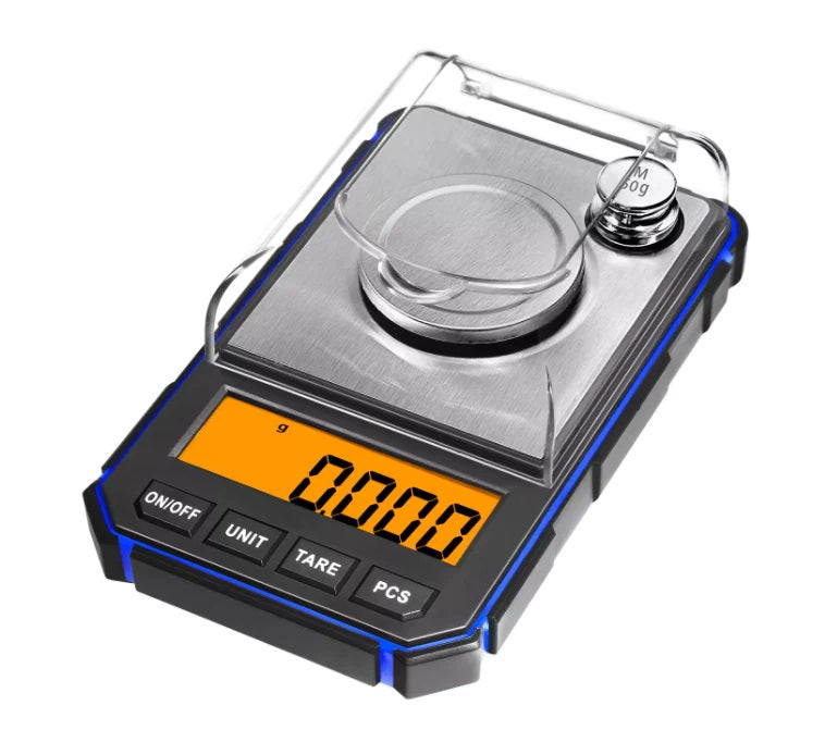 Fuzion Professional Digital Milligram Scale 50g X 0.001g with Accessories