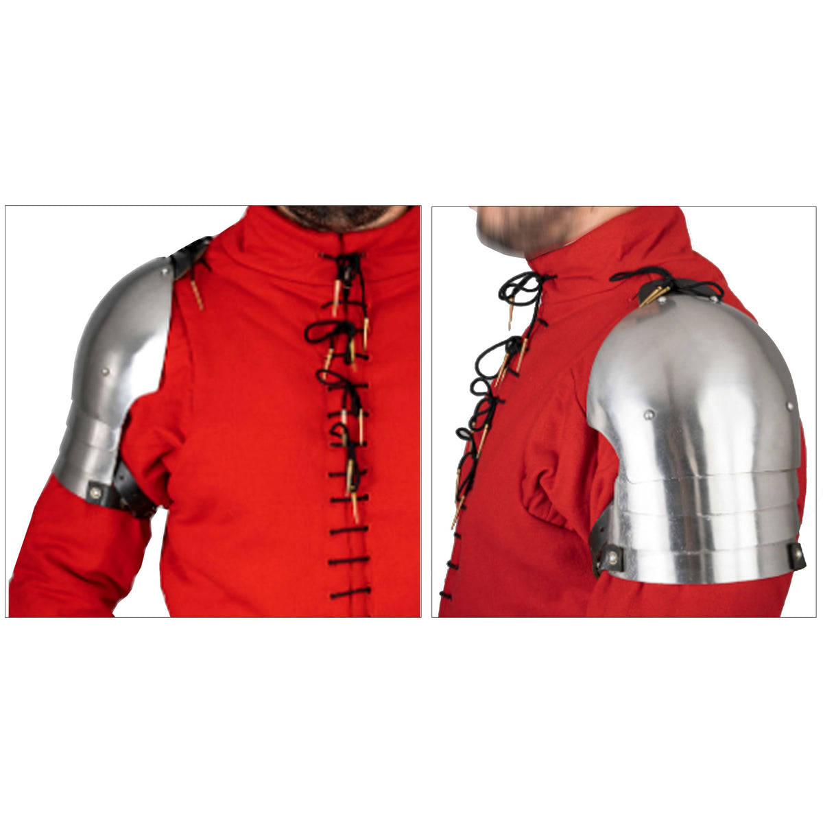 Medieval Gothic Armor Pauldron Set - TOPHATTER'S ARMORY DEALS